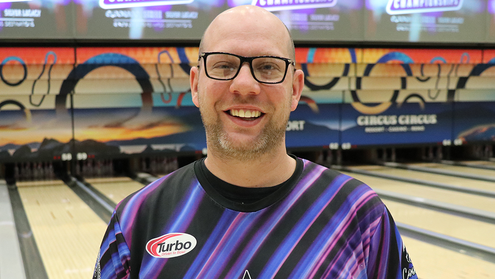 Steven Arehart at the 2026 USBC Open Championships